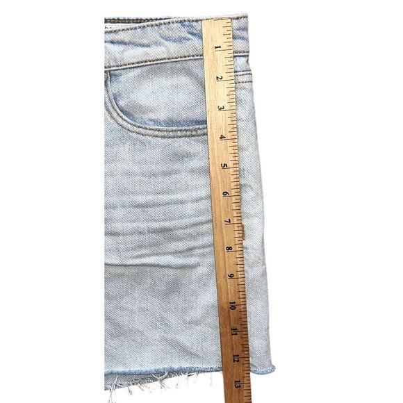 NWT rag & bone Dre Low-Rise Frayed Hem Boyfriend Jean Shorts 28X3.5 - Picture 2 of 10